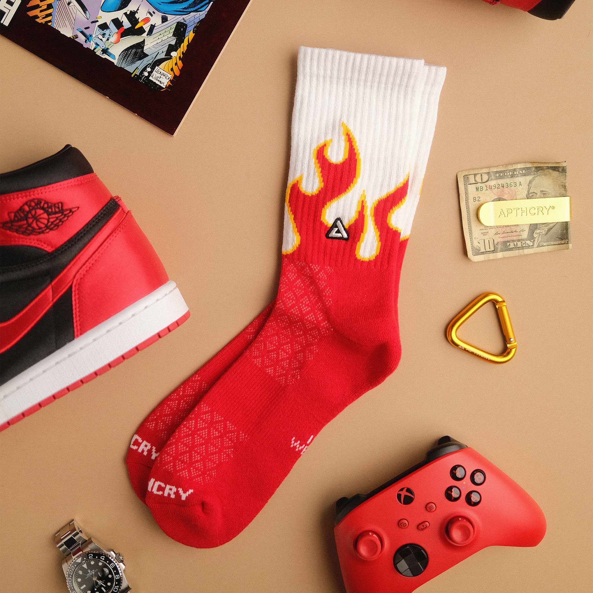 Flames - Fire Red - Image 3