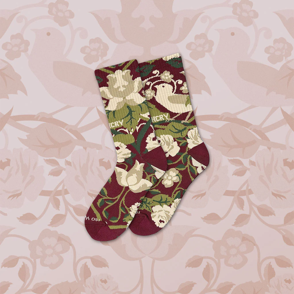 Floral  –  Vintage Red - Image 4