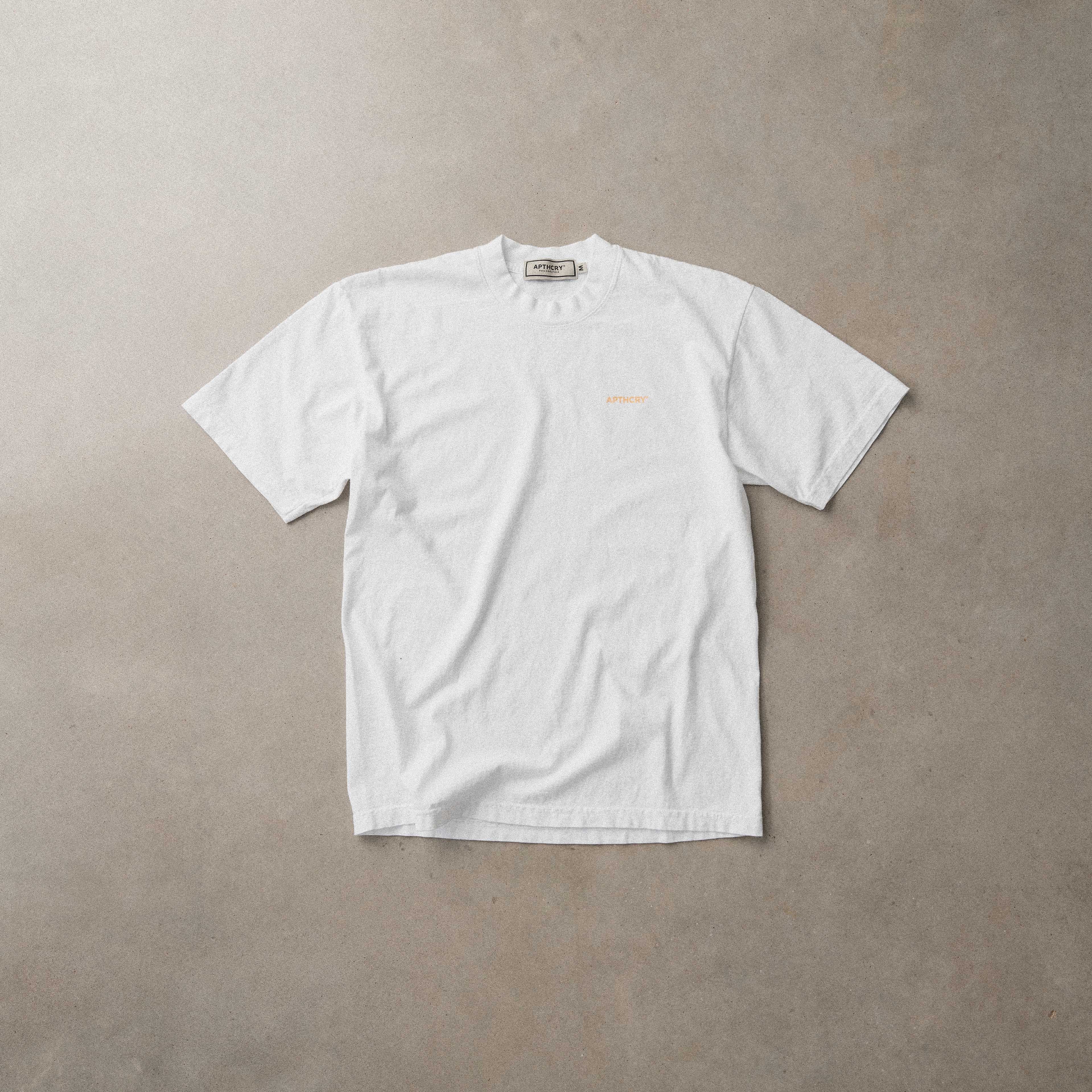 Micro Logo Tee - White - Image 4