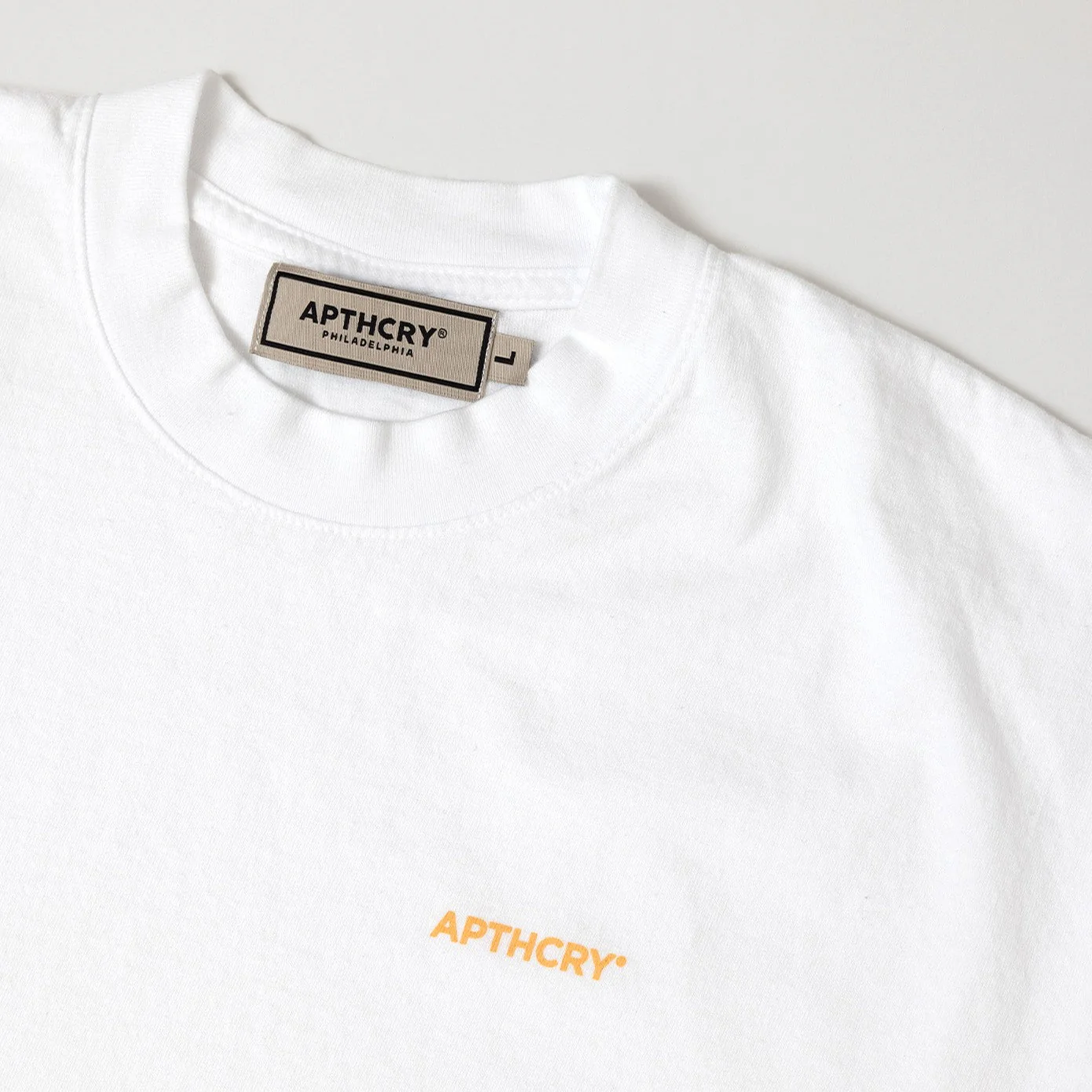 Micro Logo Tee - White - Image 5