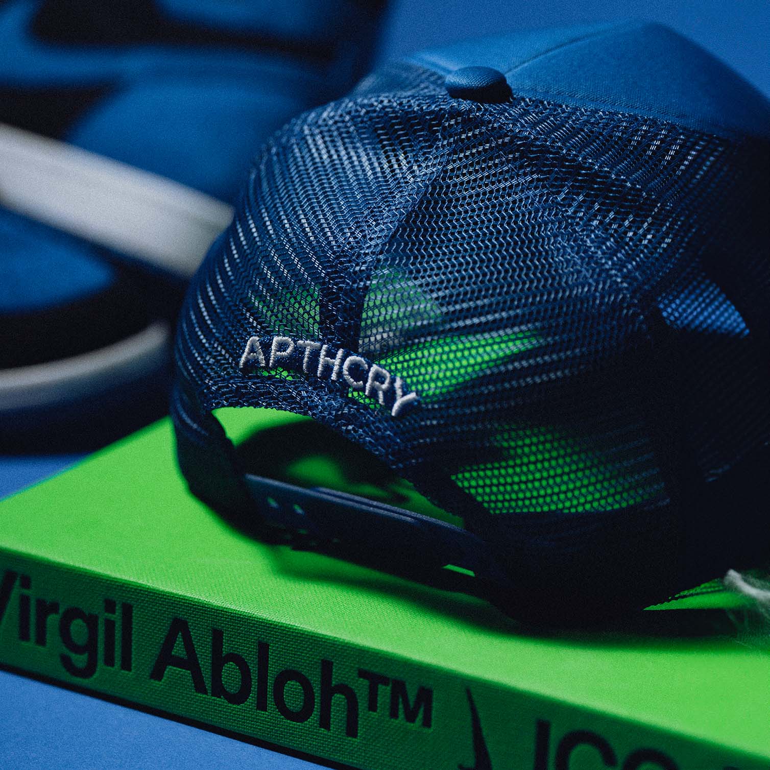 Pretty Much Broke® Trucker Cap - Royal Blue - Image 3
