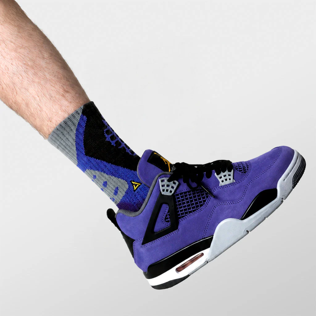SNKR Socks - Lakers IV