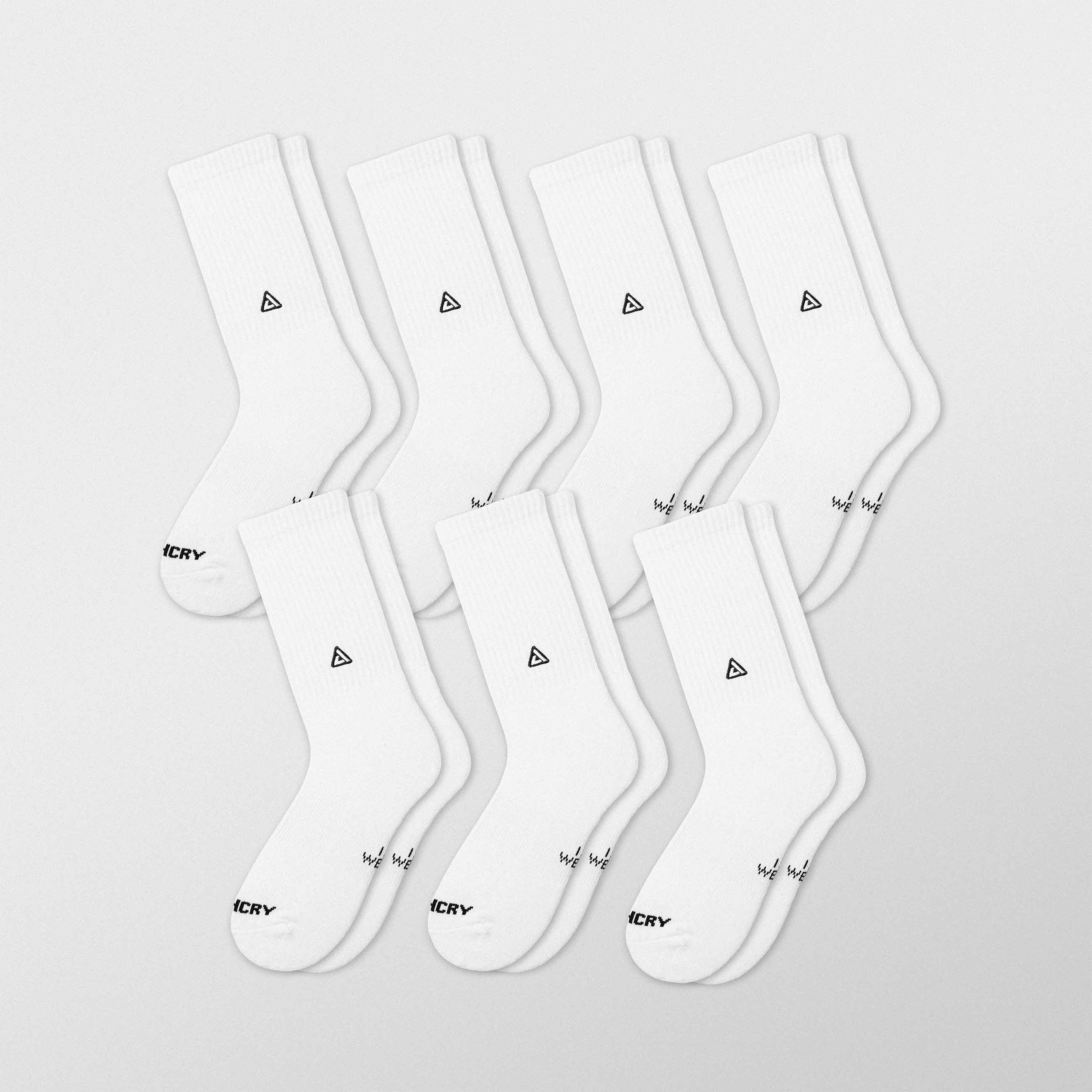 Crew 3.0 - White 7 Pack