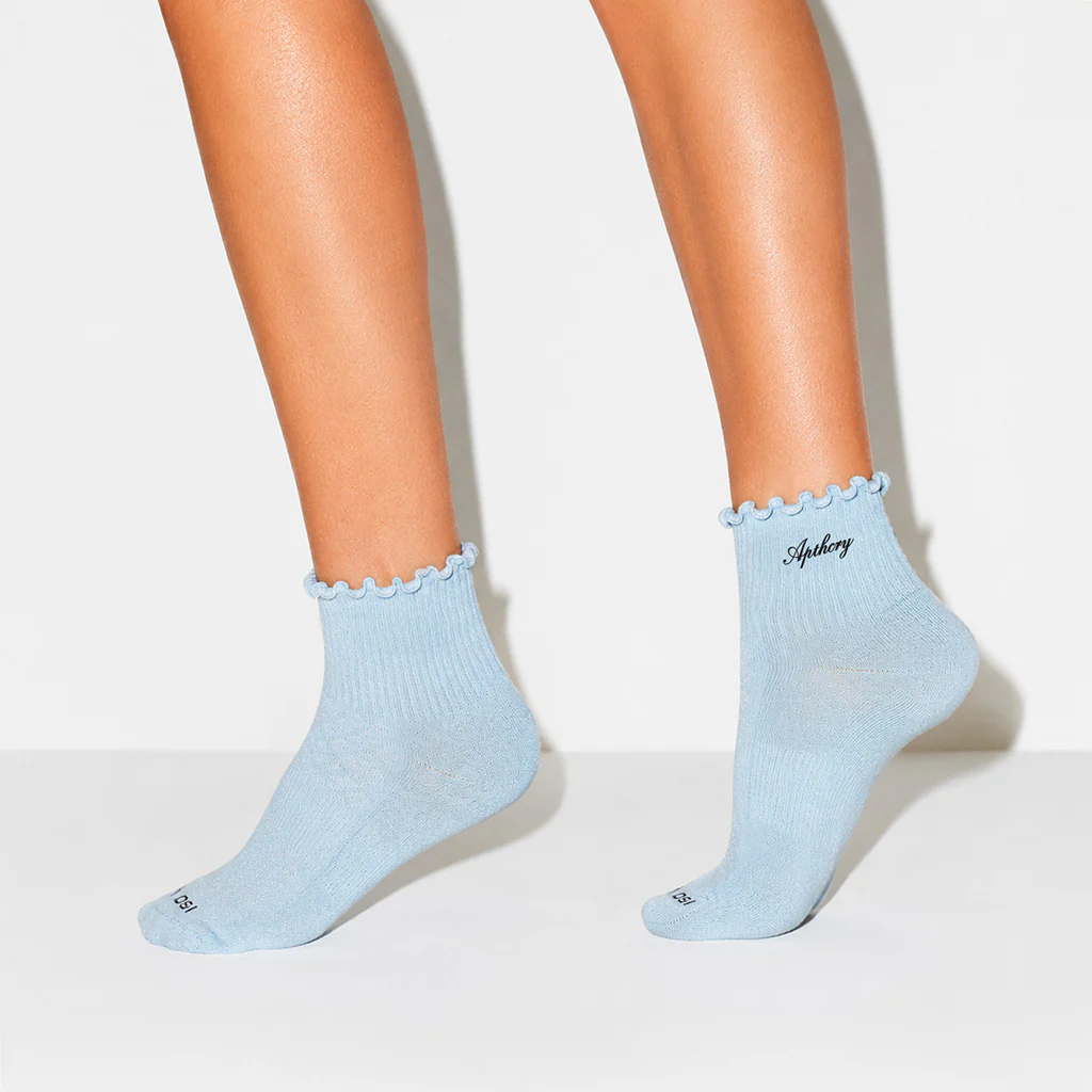 WMNS Lettuce Edge Quarter Socks 4 pack - Image 4